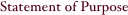 Statement of Purpose