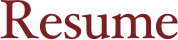 Resume